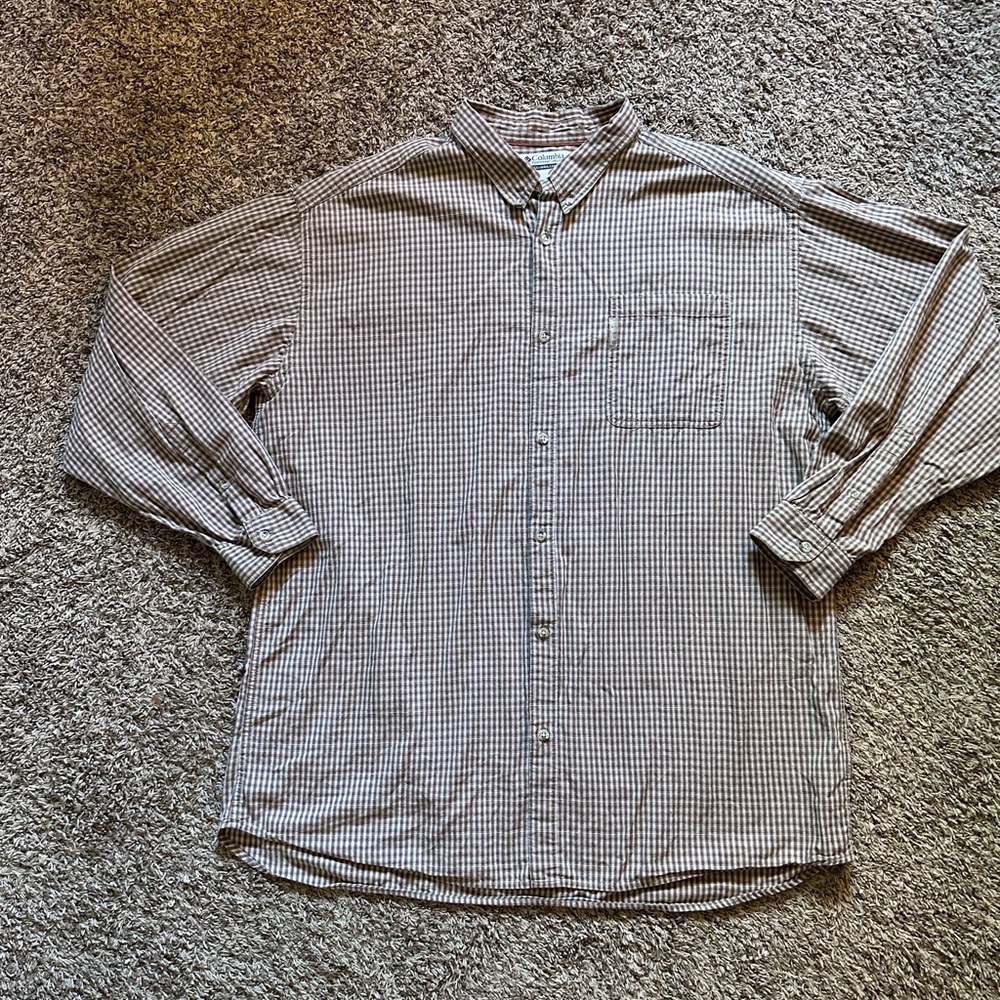 Columbia Men’s Long Sleeve Button Down 3XT